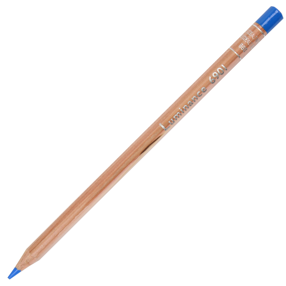 Lápis de Cor Caran d'Ache Luminance 660 Middle Cobalt Blue